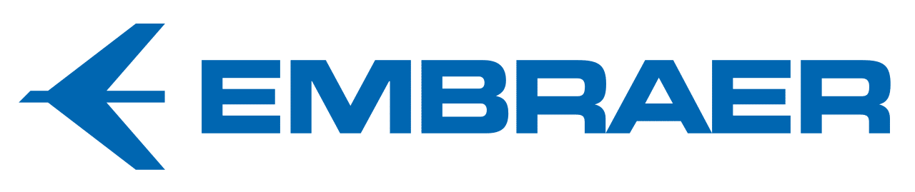 Embraer Logo Embraer is the manufacturer of the Phenom 100 and Phenom 300