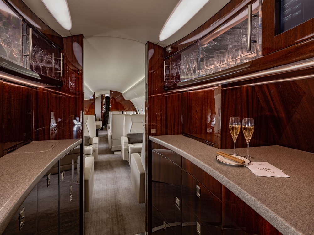 Global 5000 Galley